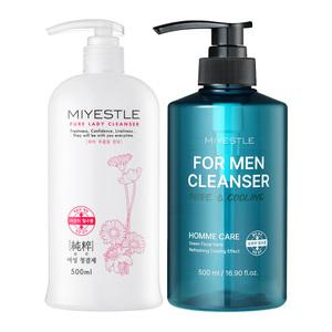 미에뜰 순수 청결제 500ml + 남성청결제 500ml