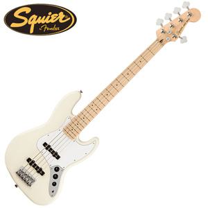 스콰이어 AFFINITY JAZZ BASS V 재즈베이스 OLW 화이트