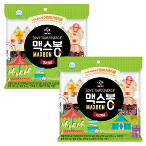 2개 즉석식품 맛있는밥 맥스봉 CJ 오리지널 525g 소시지간식