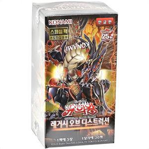 유희왕 카드 부스터팩91탄 레거시오브디스트럭션 딱지 크리스마스선물 작동장난감
