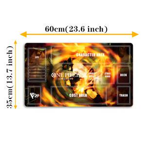 OPCG 배틀 플레이매트 게임 카드 매트, 니카 루피 TCG 원피스 플레이매트, 크리스마스 선물