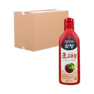 청정원 쌀 초고추장 튜브 500g 15입 (박스)