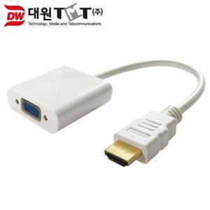 HDMI to VGA(RGB) 케이블 변환 어댑터 음성미지원 SMT04N