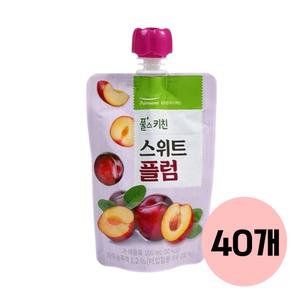 풀무원 풀스키친 스위트 플럼 100ML 40개 어린이 음료 주스 유치원주스