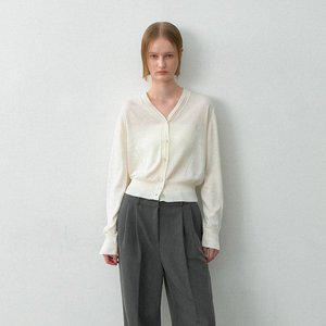 [나인(Atelier Nain)](광주신세계)[25S/S](택가:79,000원)에센셜 울시 니트 가디건(CD-2191)