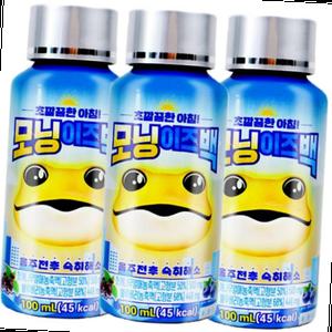 모닝이즈백 숙취해소음료 100ml x 20병 보고신약