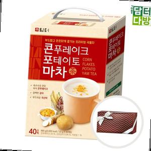 수제선물포장 담터 콘푸레이크 포테이토 마차 40스틱 간식 탕비실 대용량