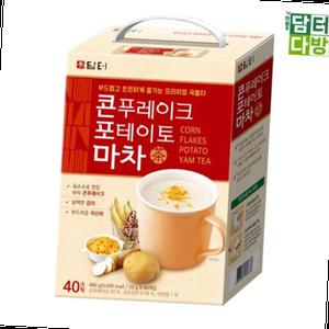 무배 담터 콘푸레이크 포테이토 마차 40스틱 식사대용차 사무실 감자 탕비실