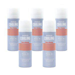 도루코 쉐이빙 폼 쿨링멘즈우디 210ml x 5개
