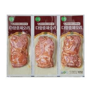 다향훈제오리 슬라이스 1050g