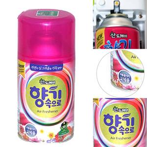산도깨비 향기속으로 방향제 리필 자동분사기용 (라벤다 2개) 향캔 실내 화장실 탈취제