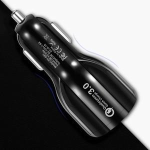2포트 충전기 QC3.0 USB차량용고속충전기 시가잭충전