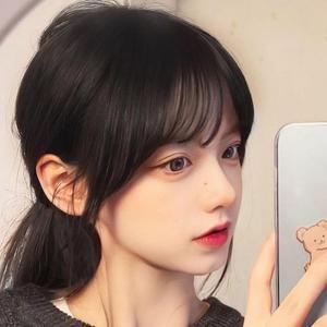 부분가발 앞머리 탑볼륨 정수리가발(다크브라운) (3eZYJ)