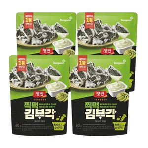 동원 찍먹김부각 와사비 60g, 4개