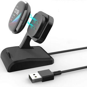 Fitbit Sense 충전기 도크, 2, Versa 4, 3 스탠드 충전 케이블 스테이션 베이스 크래들, USB 코드 교체