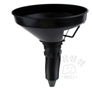 믿음 휴대용 주유 자바라 깔대기 깔데기 기름통호스 식용유통깔대기