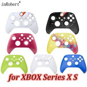 Xbox 시리즈 x 리모컨 교체 커버 하우징 쉘 블랙 화이트 레드 블루 전면 케이스 탑 스타필드