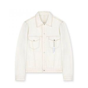 [정품] 비슬로우 데일리 코트 퍼 야상 패딩 재킷 BESLOW CONE MILL DENIM STITCHED TRUCKER JACKET ECRU542