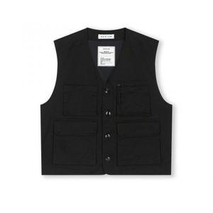 [정품] 비슬로우 데일리 코트 퍼 야상 패딩 재킷 BESLOW MILITARY ZIP-UP VEST BLACK542946