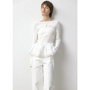 [나인(Atelier Nain)](의정부점)(SK-5034)SHIRRING LAYERED SKIRT