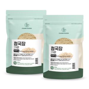청국장분말 가루 순수100% 국내산 대두 콩 청국장 2팩