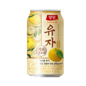 양반 유자 제로 355ml 24입