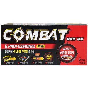 헨켈 컴배트 파워 큰바퀴용(3g 6개입) 바퀴약 베이트