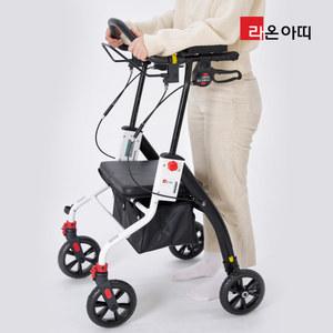 라온아띠 KCS-750 실버카 직립형 보행보조 어르신 노인 접이식 보행기 효도 선물
