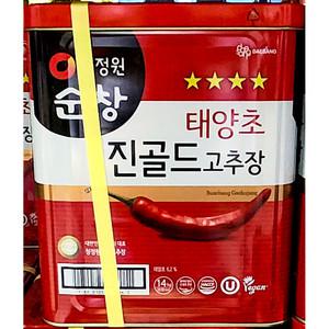 대용량 순창 태양초 고추장 말통 14k 식당용 업소용