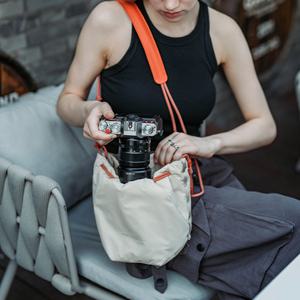 카메라 가방 PGYTECH OneGo 드로스트링 백 미러리스 숄더백 SLR 보관 렌즈 후지필름 캐논 소니 니콘 카메라