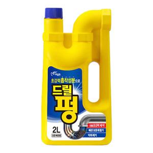 피죤 드릴펑 배수구 세정제 2L