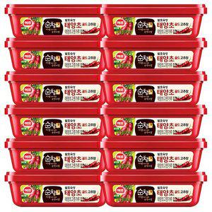 해표 순창궁 태양초 골드 고추장 170g 12개