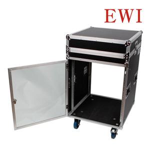 EWI CRD-12U 상부믹서장착 아크릴도어 12U 이동식 랙케이스 바퀴O CRD12U