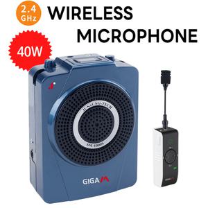 강의용무선마이크 신기가엠SM1000S,40W 헤드셋마이크 안내 회의 홍보 관광안내 가이드 소형 확성기 메가폰 요가 댄스 강사 교사 강의용 앰프 스피커 기가폰 무선스피커 