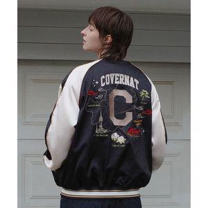 커버낫 COVERNAT 컬리지 수비니어 스카쟌 Dark Navy CO2501JK43DN 287801
