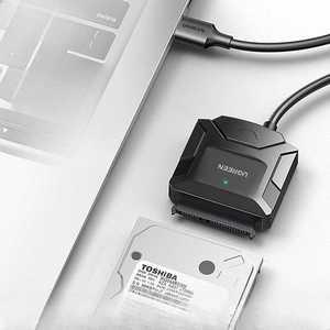 SSD 케이블 변환기 소형 리더기 드라이브 SATA 데이터 2.0형 2.5/3.5인치 0.5m