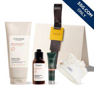 [록시땅](강남점)[기프트][손상집중케어] 인텐시브 리페어 마스크 200ml (+헤어타올+디럭스 2종)