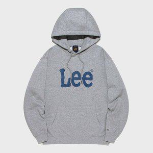 LEE 빅 트위치 로고 후드 티셔츠 그레이 LE2501HD01GR 95197