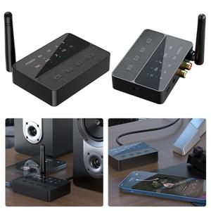 블루투스 호환 5.3 무선 스테레오 리시버 송신기 2 in 1 HIFI 어댑터 오디오 동글 3.5mm AUX/RCA