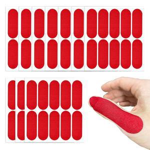 FixlyFido 볼링 엄지 테이프 100개 - 볼러용 프리미엄 핑거 그립 인서트 구멍용 사전 컷 2.8cm1 x 2.8인치