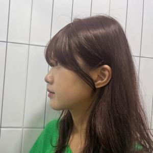 앞머리가발 앞머리 부분가발 짙은갈색 시스루뱅 (3i2SH)