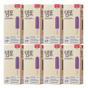 템포 탐폰 내추럴 슈퍼 8P X 8팩