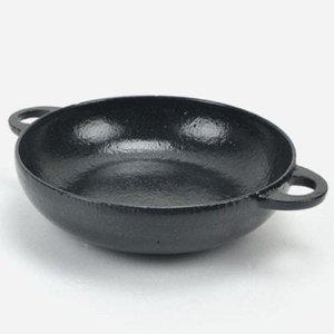 [기타]볶음요리 스테이크 통주물 주물팬 무쇠도나베 3호