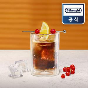 [드롱기공식정품] 이중진공유리 콜드브루컵 (220ml x 2) DLSC324