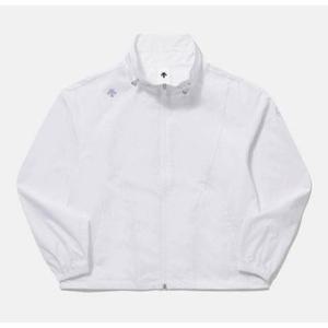 [데상트]M 데상트바람막이 UQC SP122UWB31-WHT 여성 스트레치 우븐 바람막이  WHT