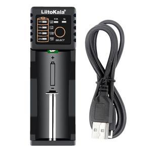 LiitoKala Lii-100B 18650 배터리 충전기  26650 16340 RCR123 14500 LiFePO4 1.2V Ni-MH Ni-Cd 스마트