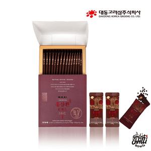 부드러운 목넘김 홍삼환 스틱파우치 선물패키지구성 대동고려삼 홍삼환 오리진