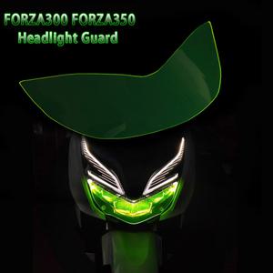 혼다 호환 FORZA 300 FORZA300 바이크 오토바이 전면 헤드라이트 스크린 가드 렌즈 커버 실드 보호대