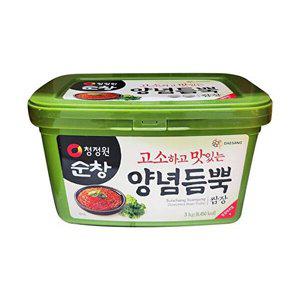 [청정원]청정원 순창 양념듬뿍 쌈장(사각) 3kg