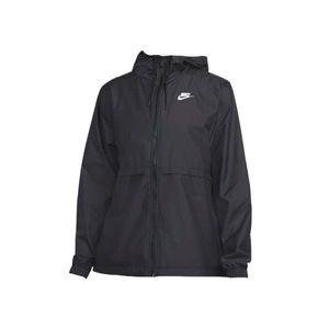 (W) 나이키 NSW 에센셜 레펠 우븐 자켓 블랙 - 아시아 (W) Nike NSW Essential Repel Woven Jacket Black -